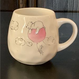 Disney Winnie the Pooh Always & Forever Ceramic Mug - Pooh Piglet Balloon
